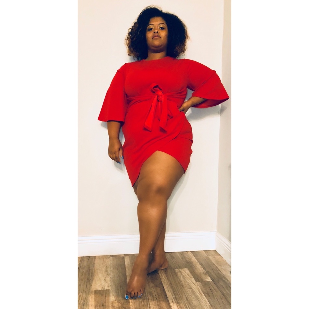 Flirty Red dress! Closet staple.